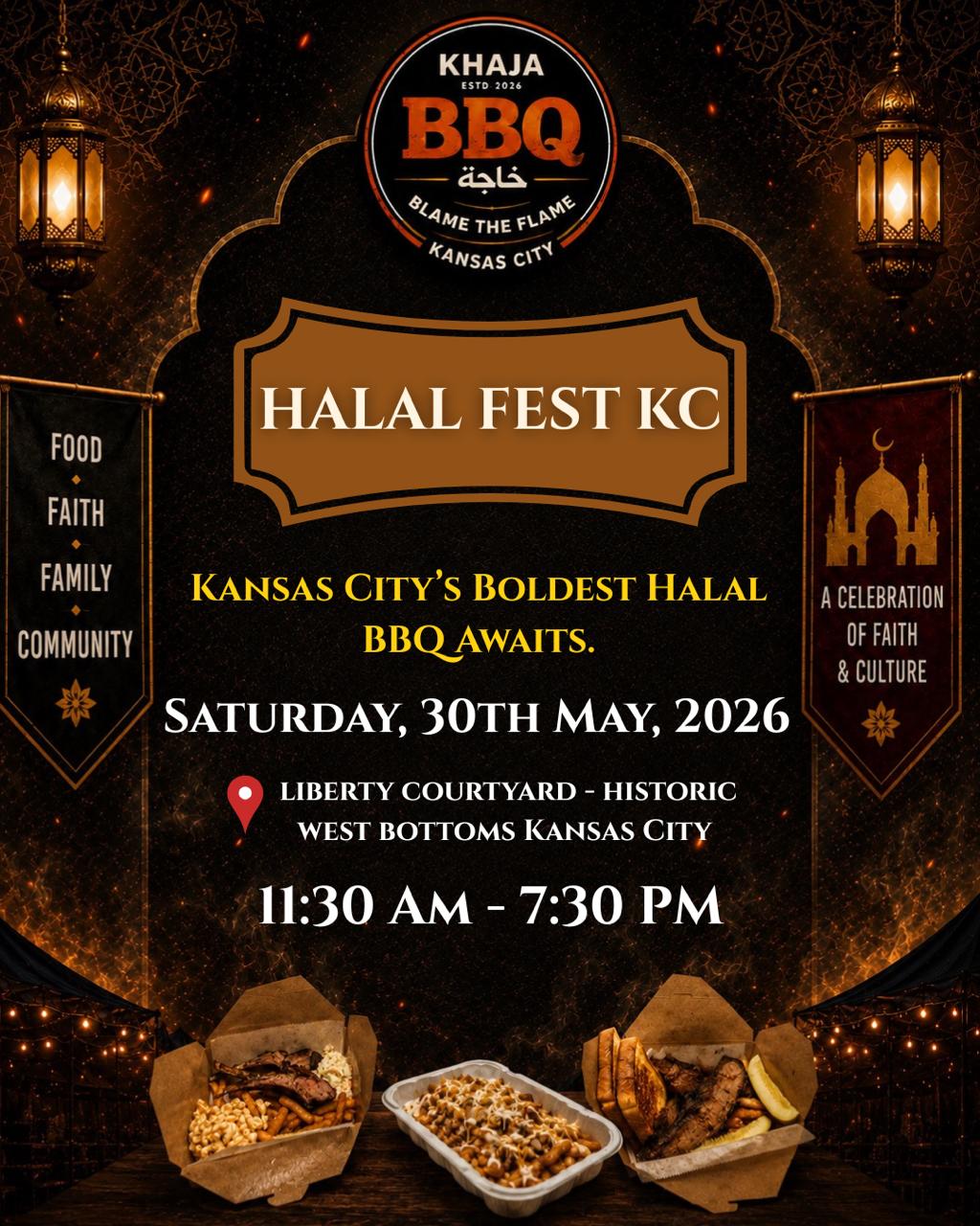 Khaja BBQ Halal Fest KC campaign