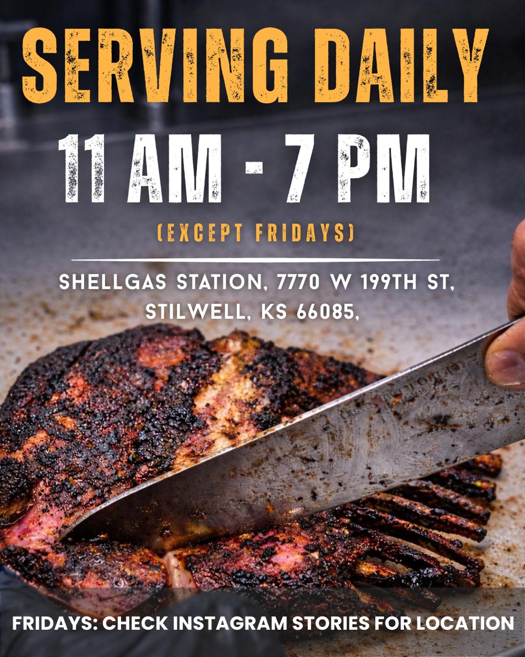 Khaja BBQ serving location campaign